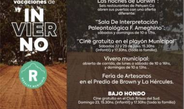 Conocé el listado completo de actividades para vacaciones de invierno organizadas por el Municipio