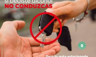 El Municipio de Coronel Rosales concientiza para el “Día del Amigo”: “Si bebiste alcohol, no conduzcas”  