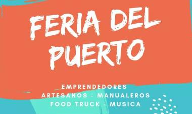 Este fin de semana se realizará la Feria del Puerto 