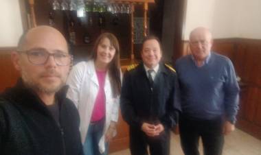 APCJ realizó una jornada de trabajo en el Hospital Naval Puerto Belgrano