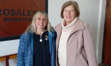 La gobernadora de Leones visitó Punta Alta