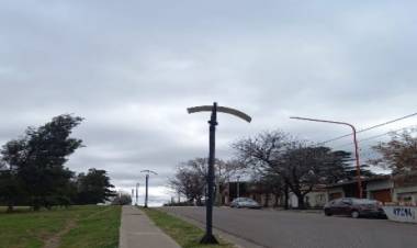 Nuevo sistema de luces LED en el Parque San Martín
