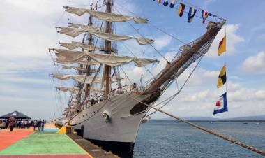 La fragata “Libertad” arribó a Costa Rica