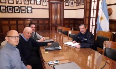 APCJ realizó una reunión de trabajo en la sede del Comando de Adiestramiento y Alistamiento de la Armada