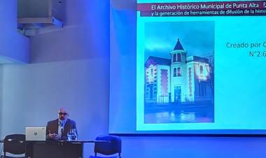 Representantes locales en el primer encuentro de Archivos del Sudoeste Bonaerense