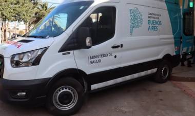 El Municipio de Coronel Rosales recibió una ambulancia para el Hospital Municipal Eva Perón