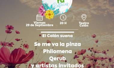 Este viernes, en el Teatro Colón continúan los festejos del Municipio por la Primavera