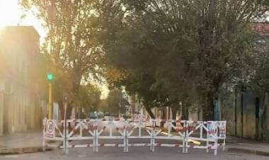 Hasta el viernes habrá cortes de calle por recambio de cañerías