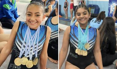Las puntaltenses Xiomara Pardo y Luz Ortiz fueron CAMPEONAS en el Nacional de Gimnasia Artística