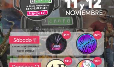 Platos y bandas confirmadas para la 6° fiesta de “A mar y campo”, el 11 y 12 de noviembre en Pehuen Co