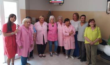 El voluntariado María Goretti recibió una importante donación