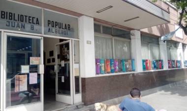 La Biblioteca Popular y Centro Cultural Juan Bautista Alberdi tendrá un receso de sus actividades