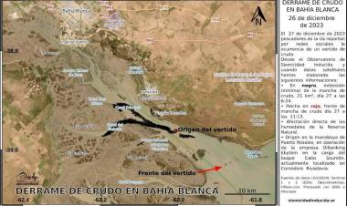 Imágenes satelitales muestran cómo se expandió por el estuario el petróleo derramado en la ría