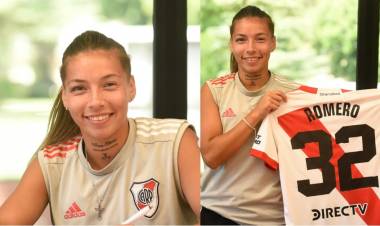 La Puntaltense Julieta Romero sigue haciendo historia, firmó su primer contrato profesional con River