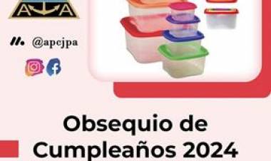 APCJ informa a sus afiliados sobre los nuevos obsequios de cumpleaños para este 2024
