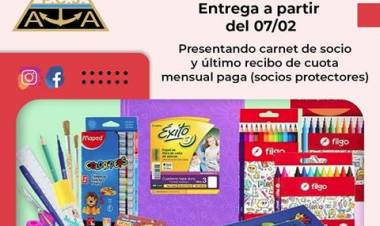 APCJ entregará Kits Escolares a sus afiliados