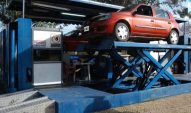 Hasta este viernes estará funcionando la VTV móvil en Punta Alta