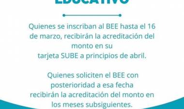 El Intendente Aristimuño anunció el Boleto Especial Educativo