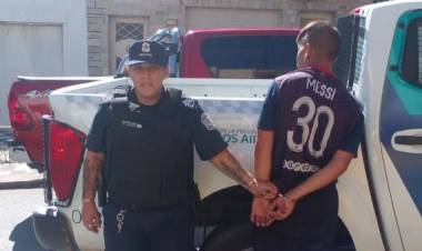 Detuvieron a un delincuente con numerosos antecedentes en Bahía Blanca y Punta Alta