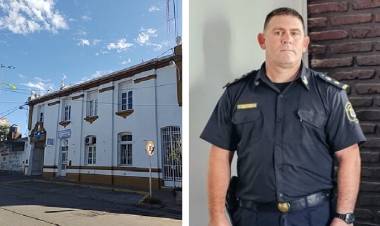 “Mi compromiso es doble, porque es la ciudad donde nací”, expresó Kormann, Jefe de la Policia Comunal