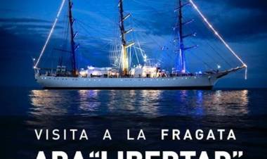 Este domingo se podrá visitar la Fragata ARA Libertad en la Base Naval Puerto Belgrano
