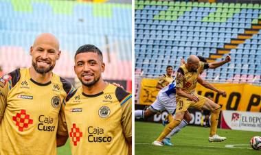 El Puntaltense Juan Manuel Tevéz convirtió un gol en la victoria de Cusco FC ante Alianza Atlético