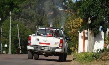 Así es el cronograma de fumigación para esta semana en Coronel Rosales