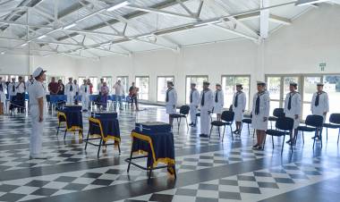 Egreso del curso de Integración Militar en la ESSA