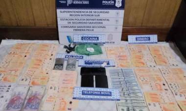 Pigüe: Allanamiento y detención a una pareja de nuestra ciudad por venta de drogas