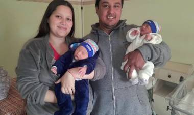 Nacieron gemelos en el Hospital Municipal Eva Perón luego de 4 años