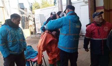 Bomberos Voluntarios recibieron una capacitación ante siniestros con sustancias peligrosas