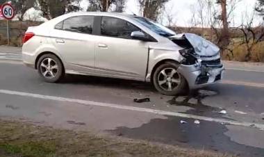 Choque en cadena en ruta 229