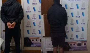 Dos personas fueron aprehendidas por violencia de género y lesiones