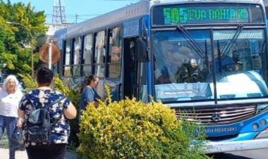 La línea 505 anunció un cambio momentáneo en su recorrido