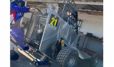 Midget: Se corrió la cuarta fecha del Invernal 2024 con representantes rosaleños