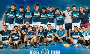 Los caballeros de Puerto Belgrano lograron el tercer puesto en el Clausura 2024 de la ABH