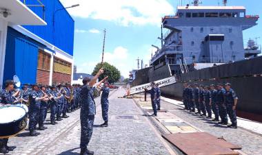 El transporte ARA "Canal Beagle” cambió su lugar de apostadero