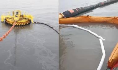 Oiltanking activó su protocolo de contención “por presencia de oleosidad“