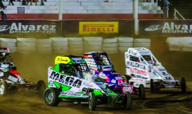Midget: Pilotos rosaleños disputaron la fecha 6 del Campeonato Estival 2024/25