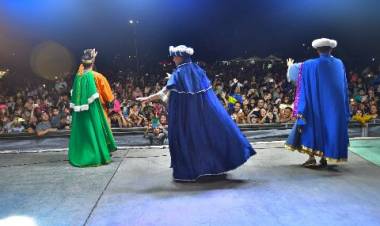 Los Reyes Magos fueron recibidos en Punta Alta