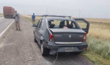 No hubo lesionados en un choque en el cruce de la ruta 3 y la 3 vieja