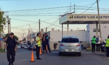 Se realizó un operativo de control con 16 infracciones y 12 vehículos secuestrados