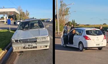 Una mujer fue derivada al hospital tras un accidente de tránsito en Colón al 3000