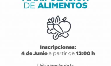Este miércoles se abren las inscripciones para el curso de manipulación de alimentos del Municipio