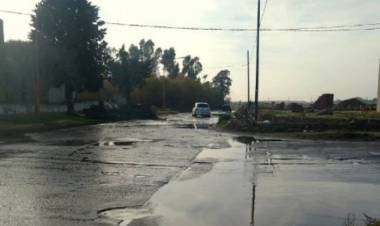 Reiteran el pedido al Municipio y ABSA por el final de obra de Paso y Río Dulce