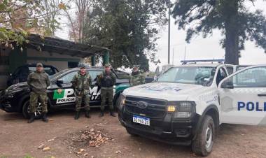 La Policía rosaleña realizó diligencia en Santa Fe por causa de abigeato en nuestra ciudad