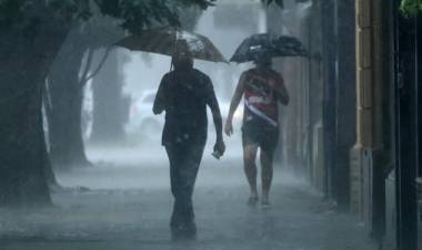 El SMN emitió alerta amarilla por tormentas para el martes a la tarde en Coronel Rosales