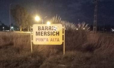 Vecinos de Mersich reclaman la intervención del Municipio por el estado de abandono del barrio