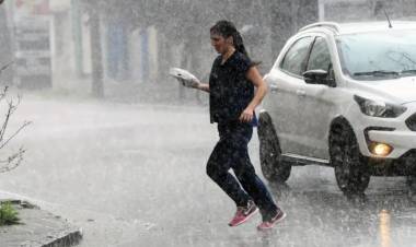 Alerta naranja por tormentas para este sábado en Coronel Rosales y la región