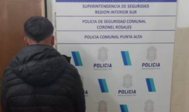 Un hombre fue aprehendido por agredir a su pareja y provocarle un corte con un cuchillo